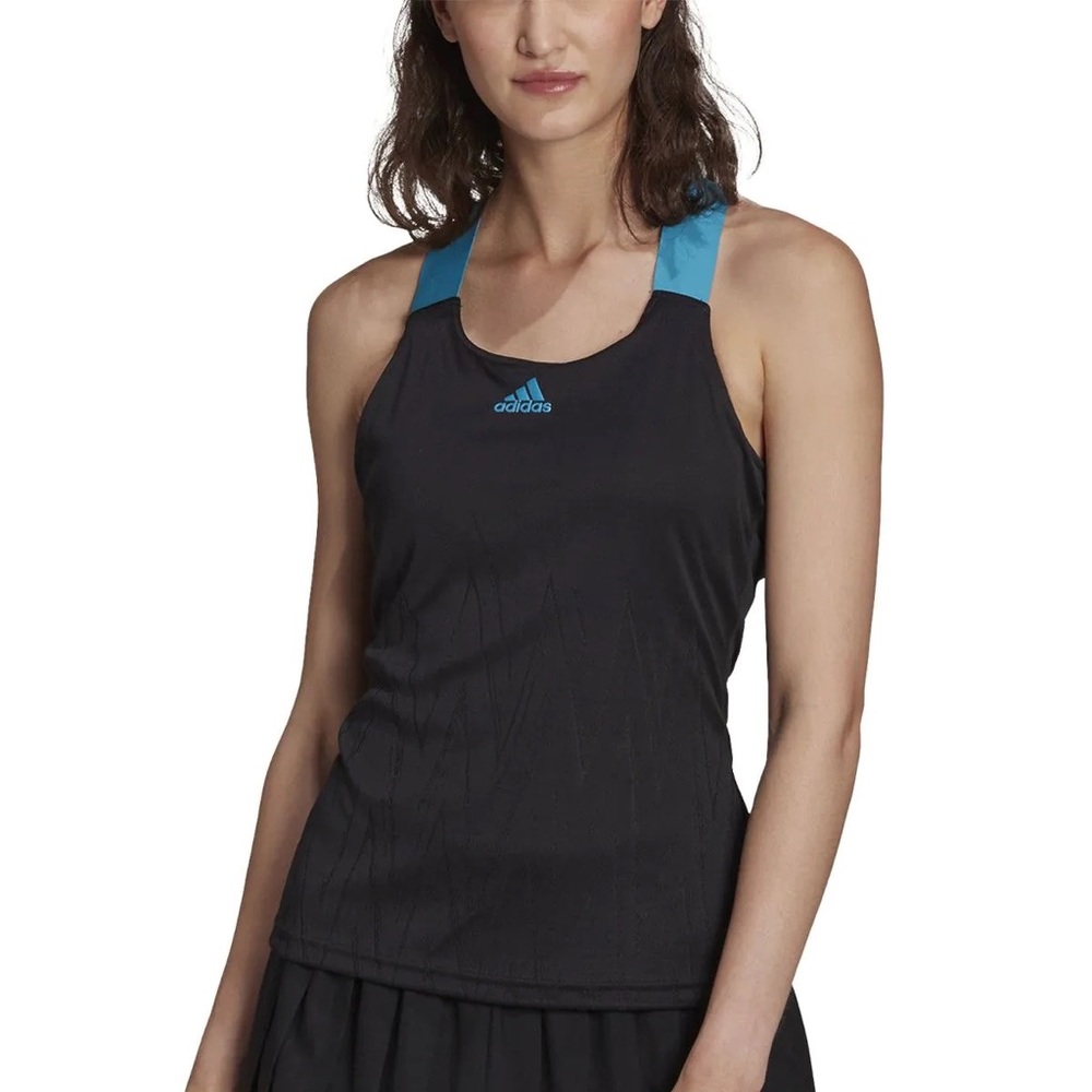 Adidas primeblue women Y tank New size small